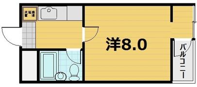 ビラ・アペックス京都竹田の間取り画像