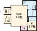 K39パウリスタ戸坂の間取り画像