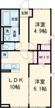 ハイムメゾン新狭山Cの間取り画像