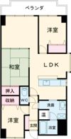 サーパス中須賀B棟の間取り画像