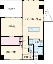 アルテノースタワーの間取り画像
