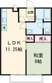 パナハイツ上原の間取り画像