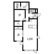 シエル中野坂上の間取り画像