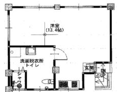 上筒井ビルの間取り画像