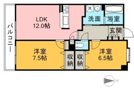 タロックス新居浜の間取り画像