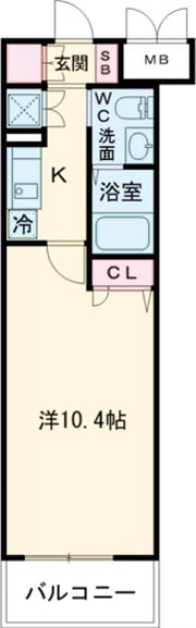 フェニックスレジデンス堺東の間取り画像