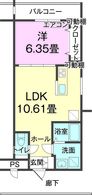 アリエッタⅢの間取り画像