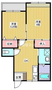 オーリアルヴィラの間取り画像