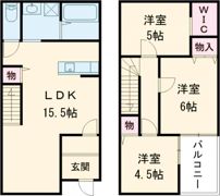 オーシャンヴィラ朝霧ケ丘の間取り画像