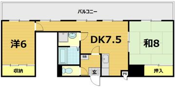メゾンTMIの間取り画像