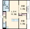 LIB HIRAOKAの間取り画像