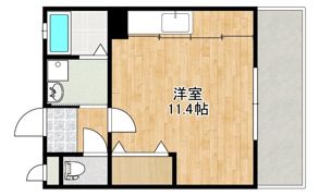 クラルテディヴァインの間取り画像