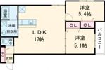 LIB HIRAOKAの間取り画像