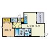 GD Sasabaru Apartment Bの間取り画像
