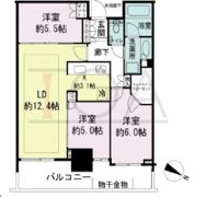 シティタワー神戸三宮の間取り画像