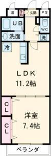 キラリ8－1の間取り画像