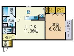 ベルコート下ノ沢の間取り画像