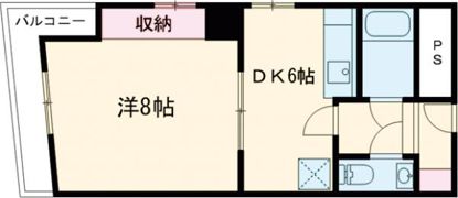 メゾン中町の間取り画像