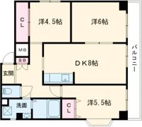 Regulus水木通の間取り画像