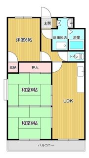 高井マンションの間取り画像