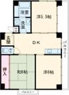 新神戸マンションの間取り画像