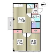 サンウィング稲荷町の間取り画像