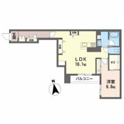 アンビシア本町の間取り画像