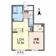 シャーメゾン フルールオオノの間取り画像