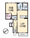カサクレシアVIの間取り画像
