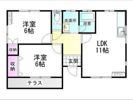 ツナハウスの間取り画像
