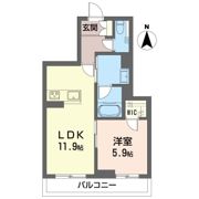 シャーメゾン獅子ヶ谷の間取り画像