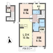 カリーナAの間取り画像