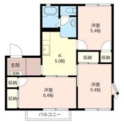 ハイツ吉田の間取り画像