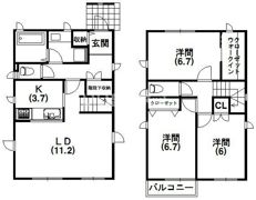ヴェルドミールの間取り画像