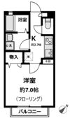 フォレスト大倉山の間取り画像