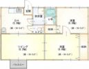 緒方ハイツの間取り画像