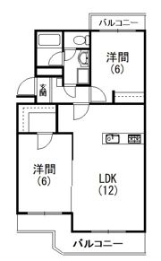 クランツハイムの間取り画像