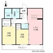 ラフォンテの間取り画像