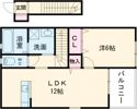 k-ideal荒尾ⅢAの間取り画像