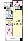 ダイアパレス香里園プライムスクエアの間取り画像