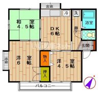 コーポ長谷川の間取り画像