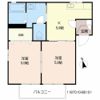 アレズィ七隈 B棟の間取り画像