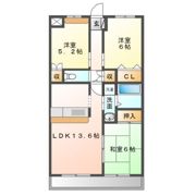 ヴィンテージ水戸の間取り画像