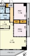 エクセレンス梶ヶ谷の間取り画像