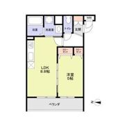 CASA CALMA上野口の間取り画像