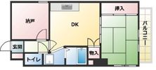 グランドール兵庫の間取り画像
