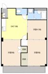 吉田ハイツの間取り画像