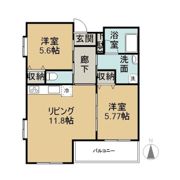西焼津メゾン小石川の間取り画像