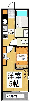 ヴィラージュの間取り画像