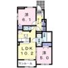 グランド エスポワール Ⅰの間取り画像